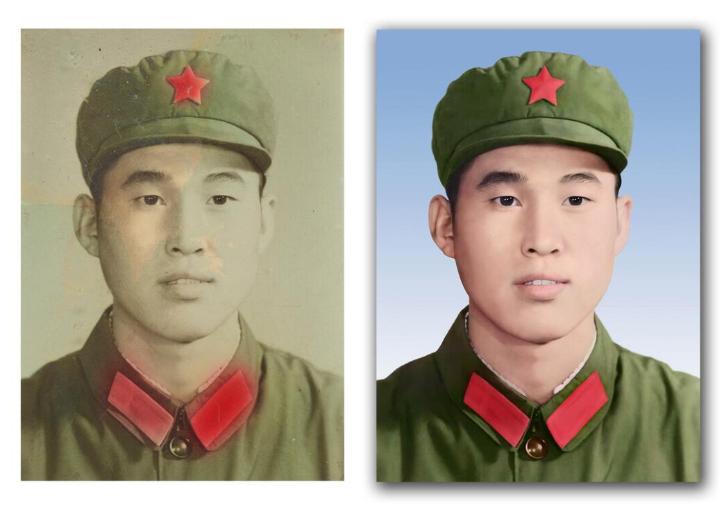 谢岗镇破损照片修复-18